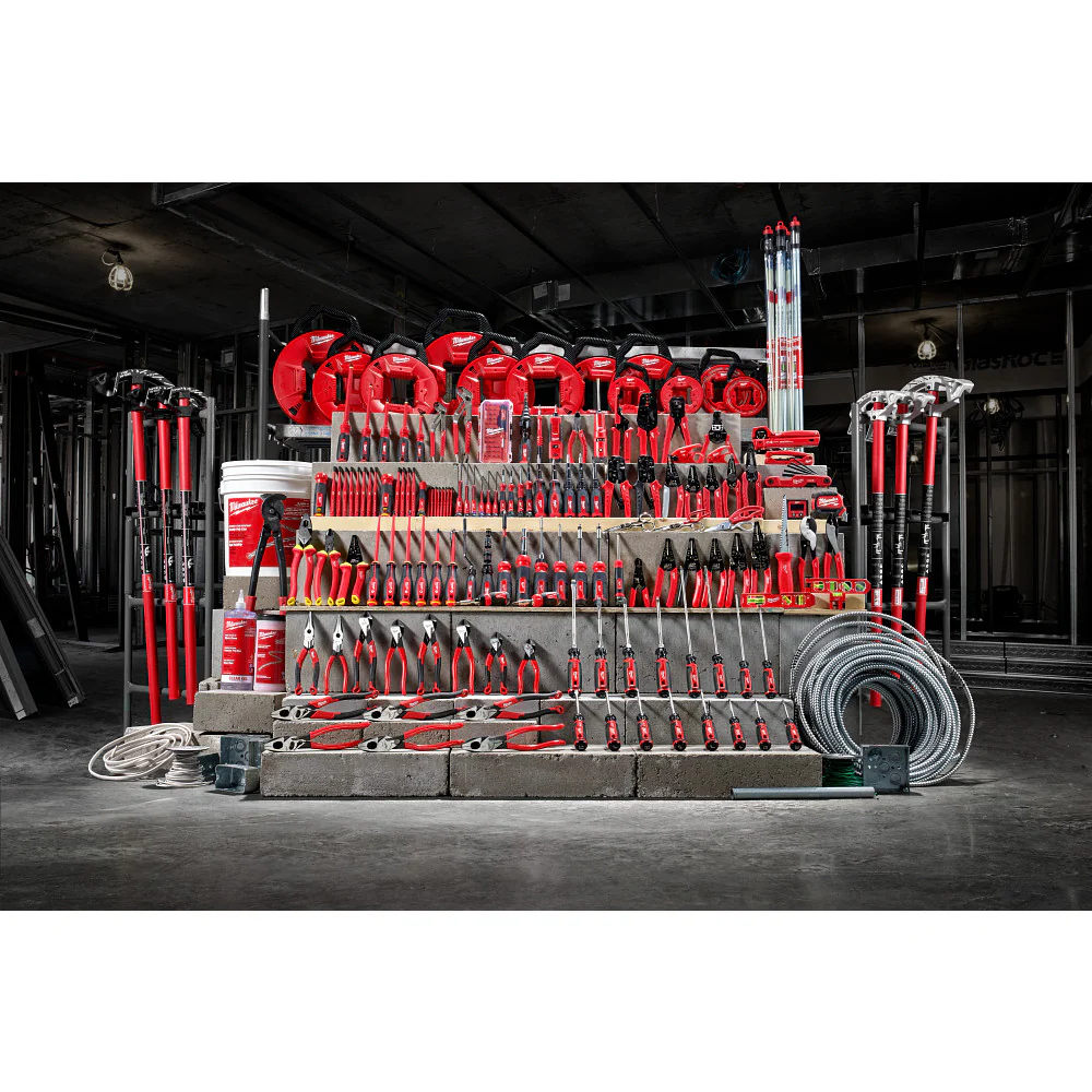 Milwaukee 48-22-0143 Power Utility Hand Tool Set for Construction Projects - 7PC