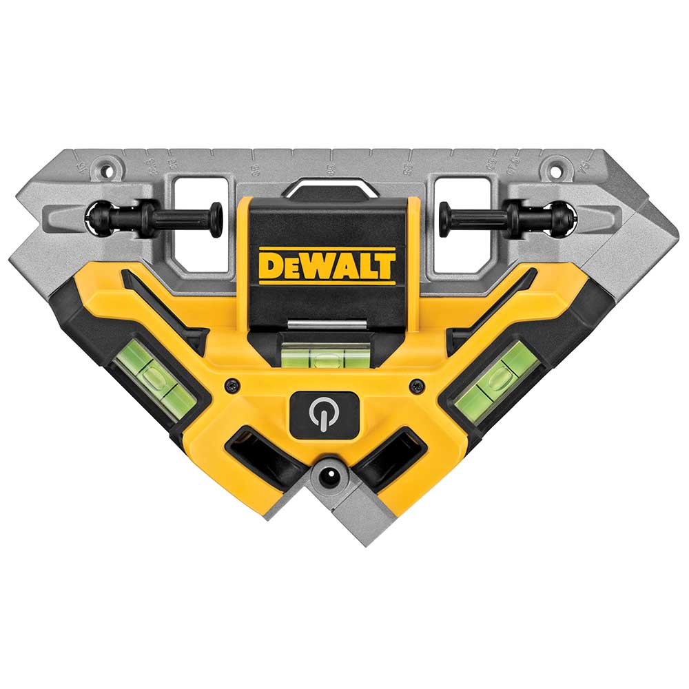 DeWALT DW0802 33' Durable Aluminum Laser Square w/ 3 Mounting Pins