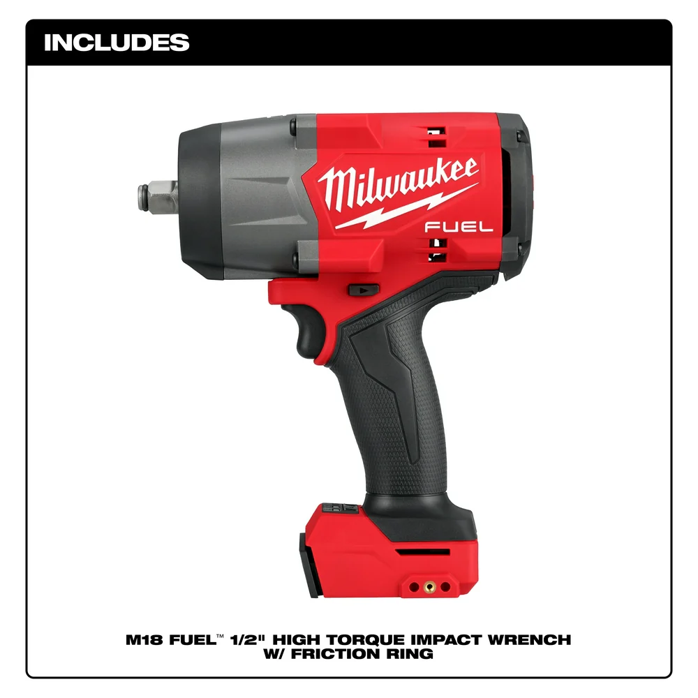 Milwaukee 2967-20 M18 FUEL 18V 1/2 High Torque Impact Wrench - Bare Tool