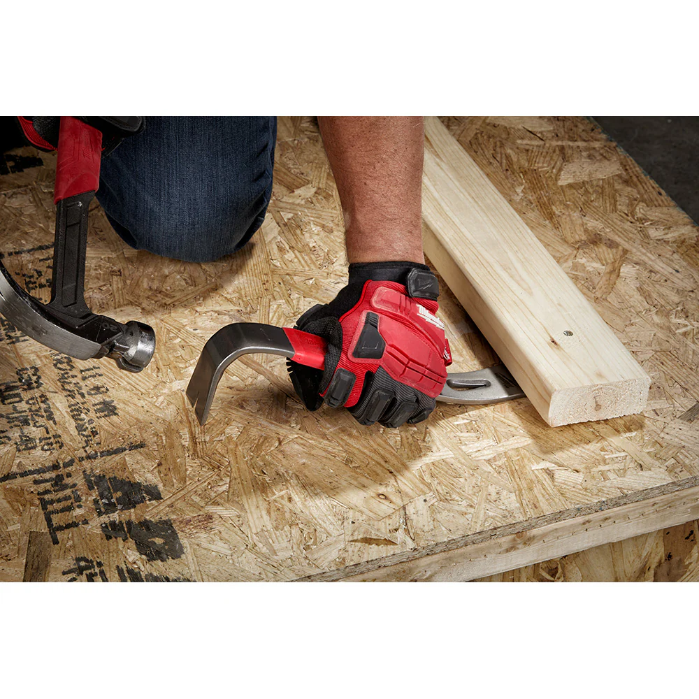 Milwaukee 48-22-9034 12 Heavy Duty Pry Bar w/ SHOCKSHIELD Grip