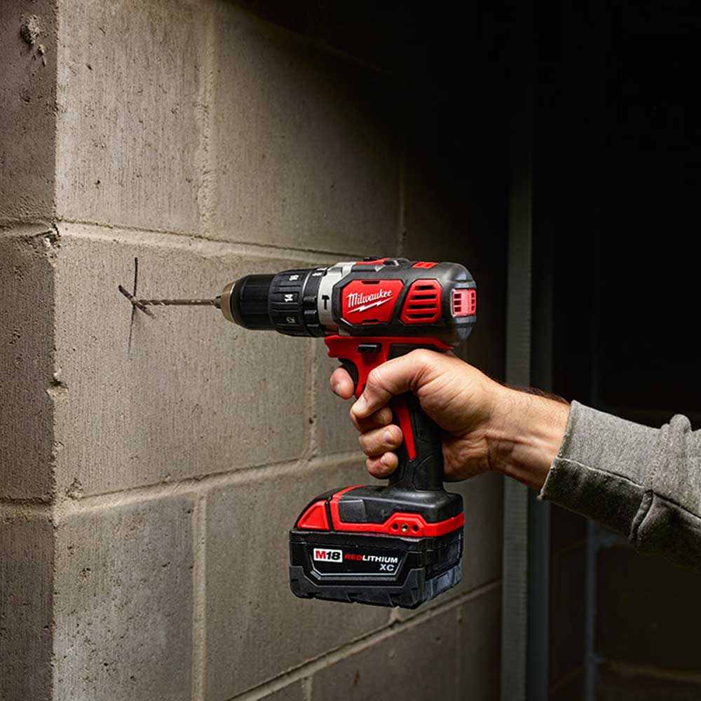 Milwaukee 2607-80 M18 18V 1/2 Hammer Drill/Driver - Bare Tool - Reconditioned