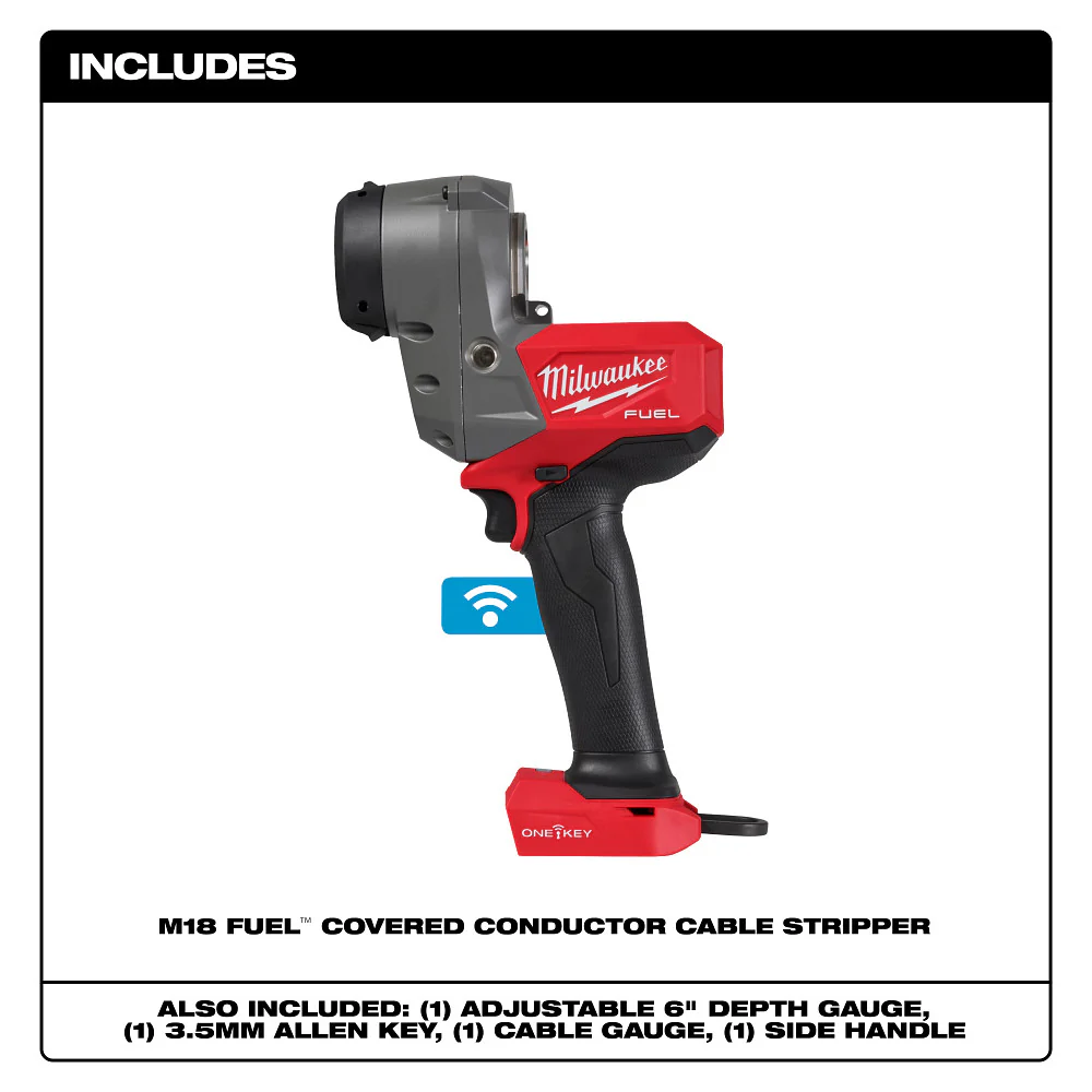 Milwaukee 2937-20 M18 FUEL 18V Covered Conductor Cable Stripper - Bare Tool