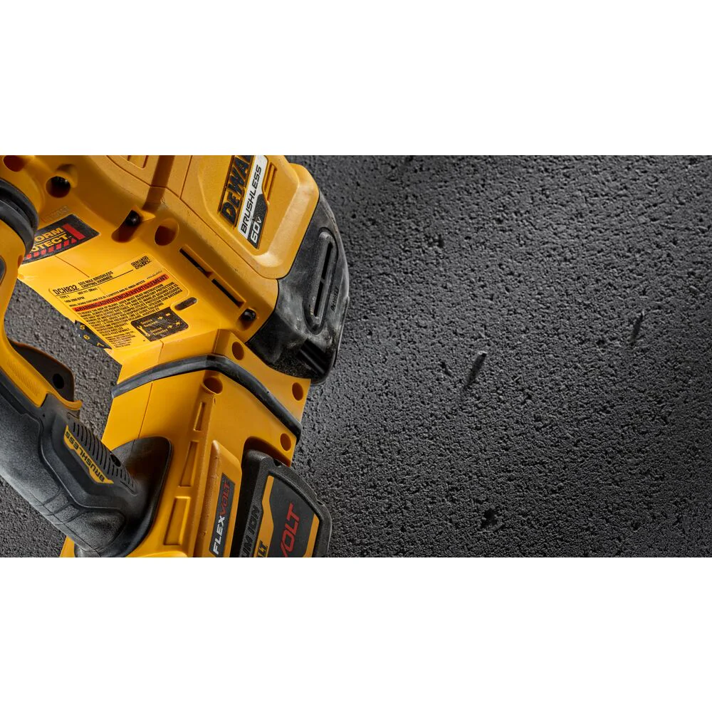 DeWALT DCH832X1 60V SDS MAX Cordless Lithium-Ion Chipping Hammer Kit