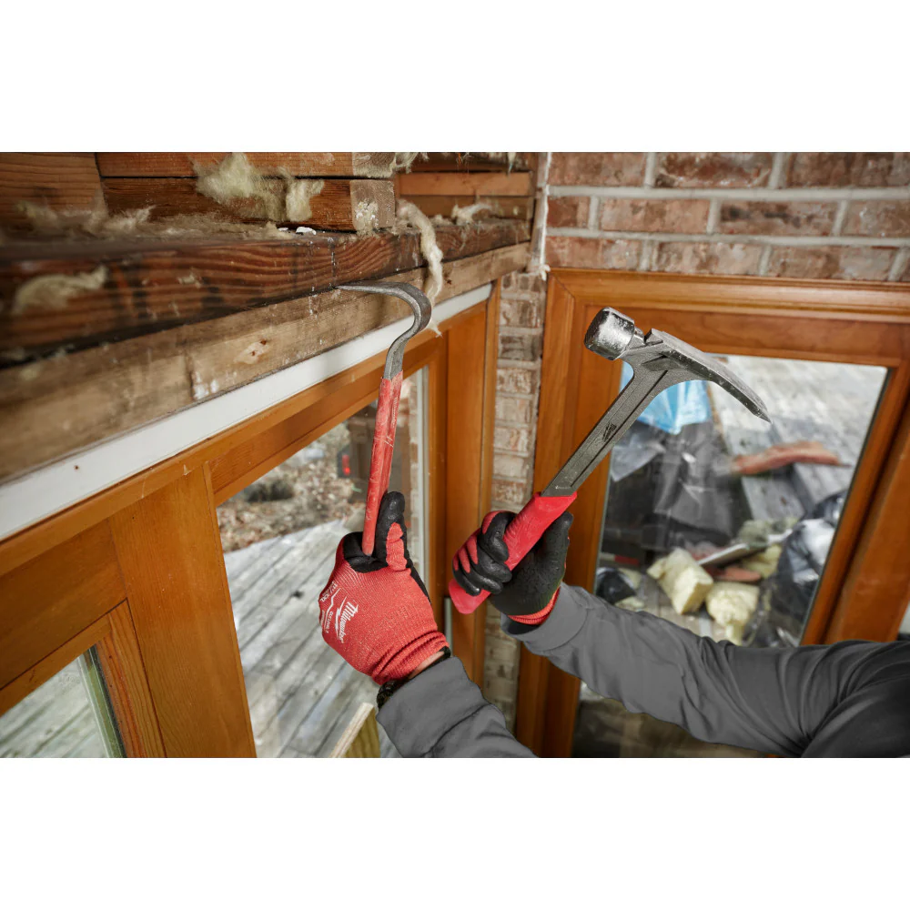 Milwaukee 48-22-9035 15 Heavy Duty Pry Bar w/ SHOCKSHIELD Grip