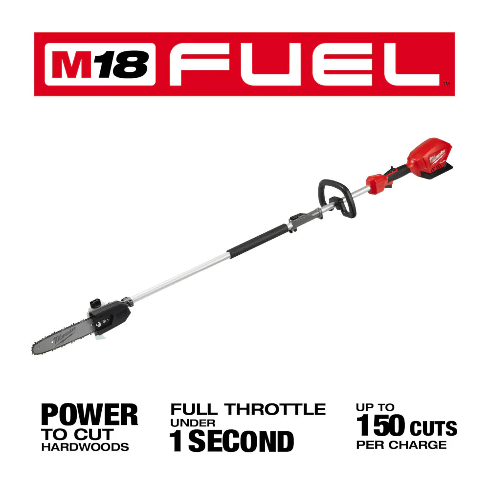 Milwaukee 2825-80PS M18 FUEL 10 Pole Saw w/ QUIK-LOK Capability - Recon