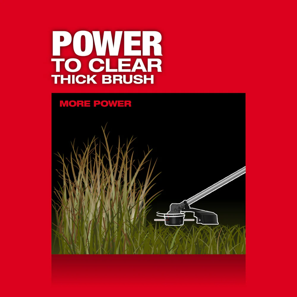 Milwaukee 3015-20 M18 FUEL 18V Brushless Cordless Brush Cutter - Bare Tool