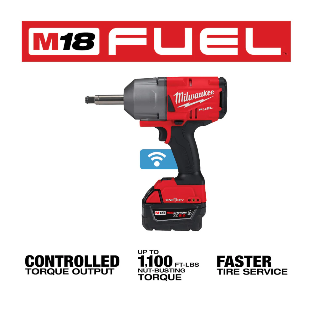 Milwaukee 2769-22R M18 FUEL 18V 1/2 ONE-KEY Controlled Torque Impact Wrench Kit