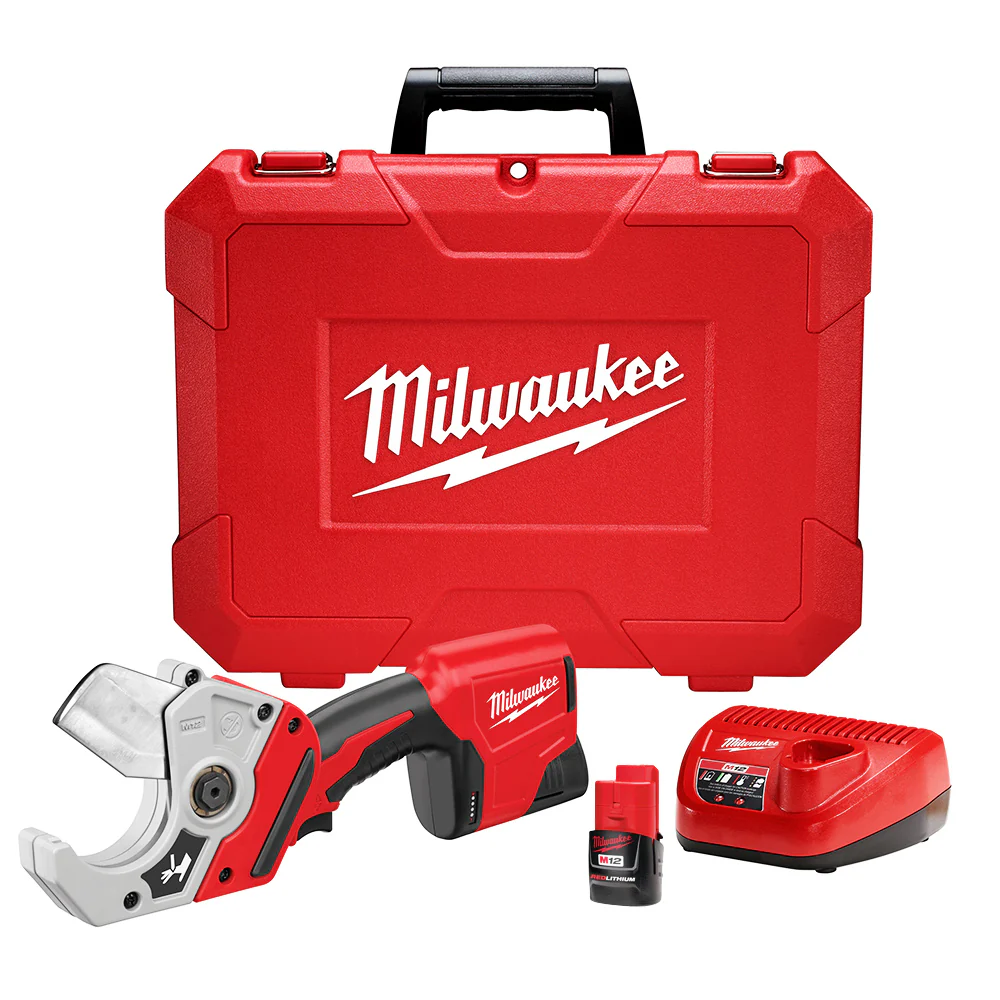 Milwaukee 2470-21 M12 12V Plastic Pipe Shear Kit