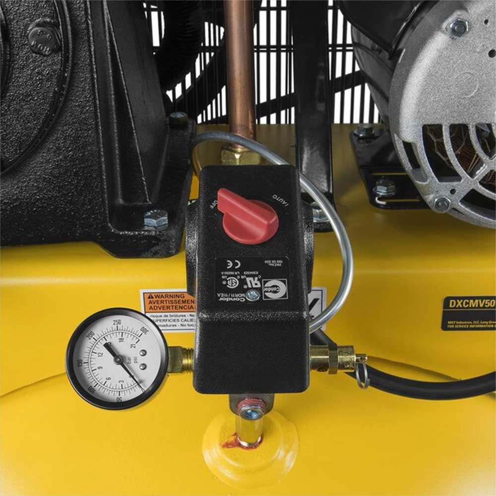 DeWALT DXCMV5076055 60 Gallon 175 PSI Stationary Electric Air Compressor