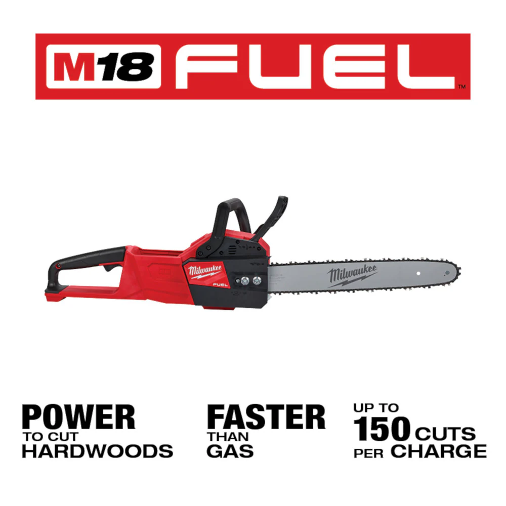 Milwaukee 2727-20x6 M18 FUEL 18V 16 Cordless Li-Ion Chainsaw w/ 6AH Battery