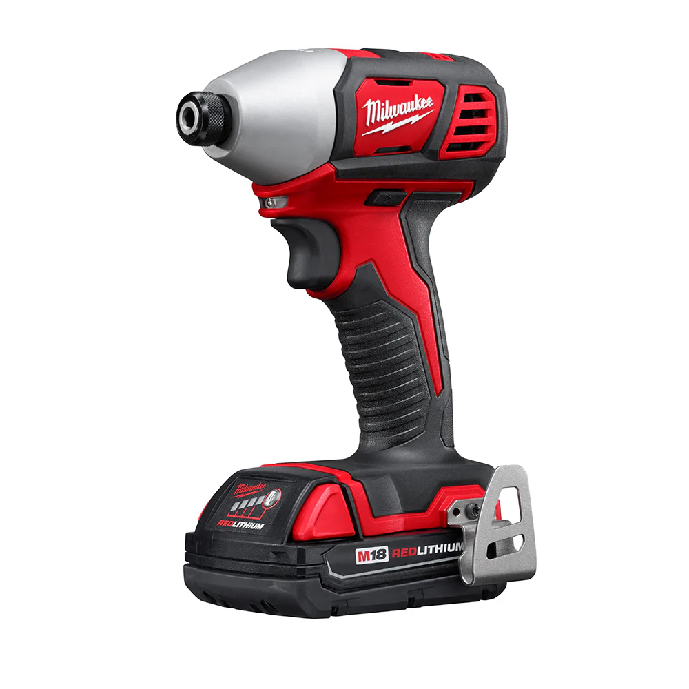 Milwaukee 2656-81 M18 18V 1/4Cordless Hex Impact Driver Kit - Recon