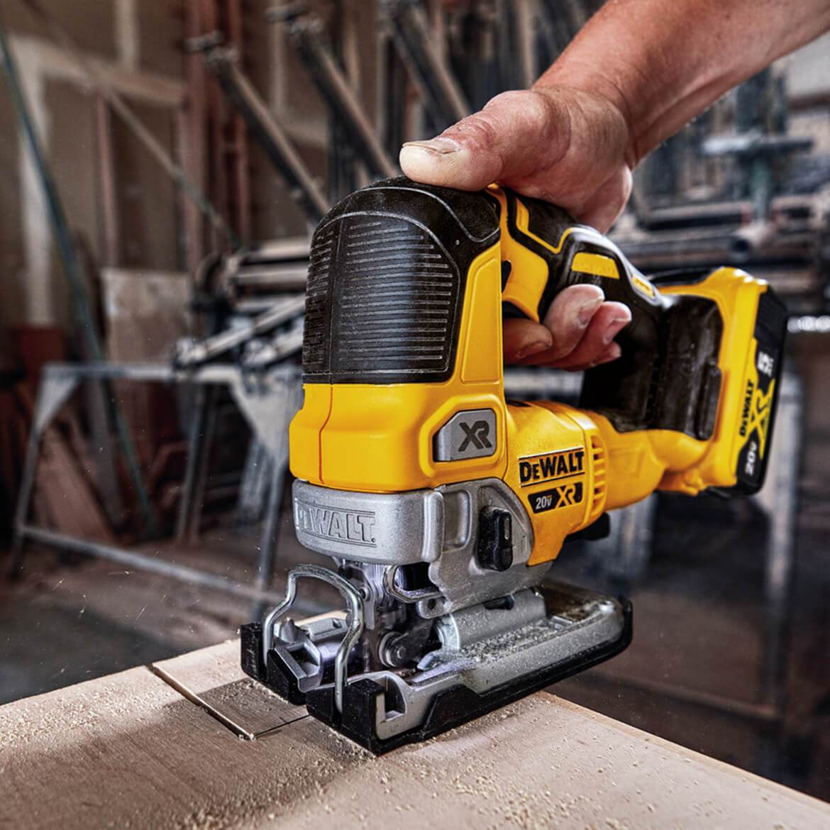 DeWALT DCW210P1-KIT 20V 5 Brushless Orbital Sander Kit w/ Jigsaw