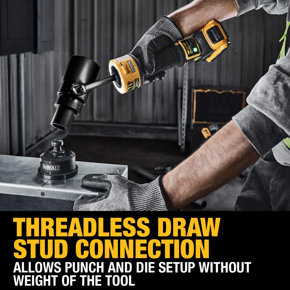 DeWALT DCE600D1K2 20V Hydraulic Knockout Kit w/ 1/2 - 2 Punches / Dies