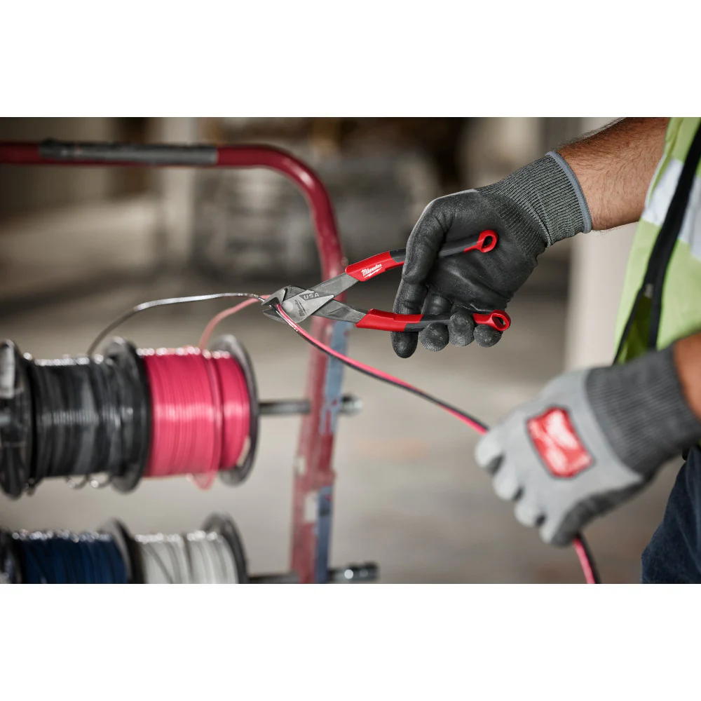 Milwaukee MT556 6 Diagonal Dipped Grip Cutting Pliers - Made In USA