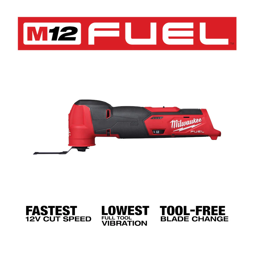 Milwaukee 2526-20 M12 12V Cordless Oscillating Multi-Tool - Bare Tool