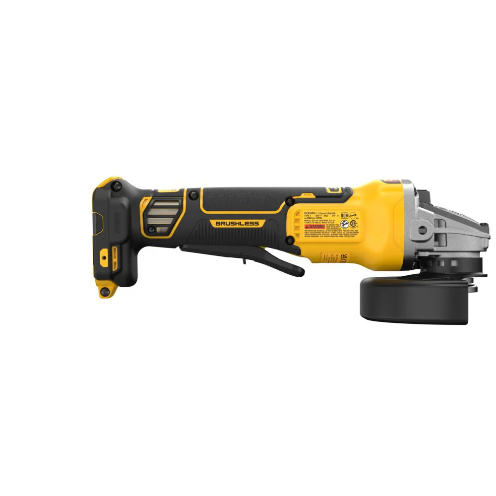 Dewalt DCG410B 20V 4.5 - 5 MAX XR Brushless Angle Grinder - Bare Tool