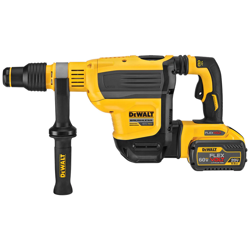 DeWALT DCH614X2 60V 1-3/4 MAX FLEXVOLT Brushless Combination Rotary Hammer Kit