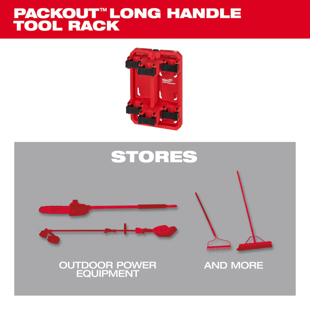 Milwaukee 48-22-8349 PACKOUT Durable Modular�Long Handle Tool Holder