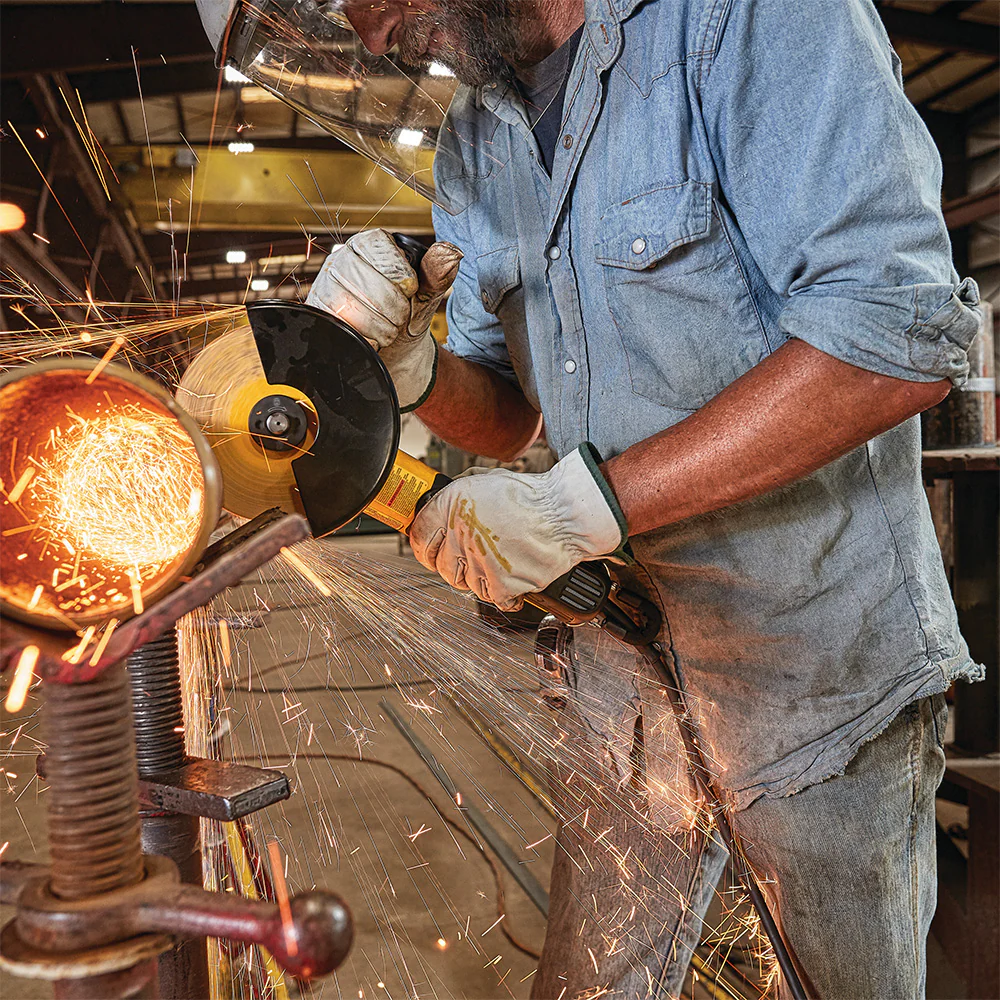 DeWALT DWE43244N 1800W 5/6 Brushless Paddle Switch Angle Grinder No Lock