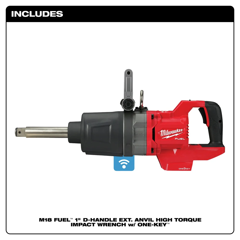 Milwaukee 2869-80 M18 FUEL 18V 1 D-Handle Anvil Impact Wrench -Bare Tool. Recon