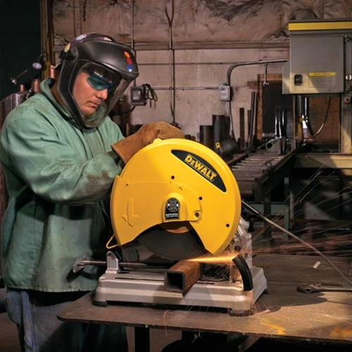 DeWALT D28715 14 5.5 HP Abrasive Metal Chop Saw - Quick Change Blade