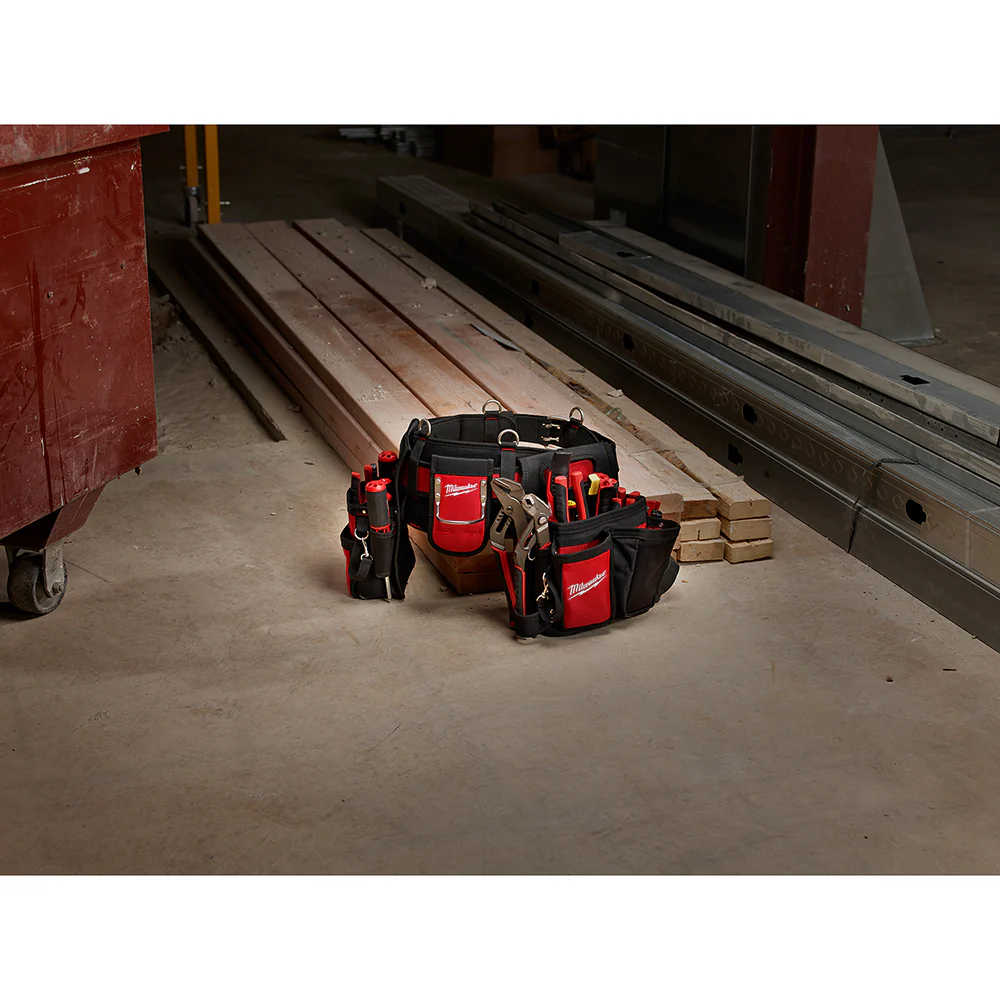 Milwaukee 48-22-8110 29-Pocket 1680D Nylon Stable Base Electricians Work Belt