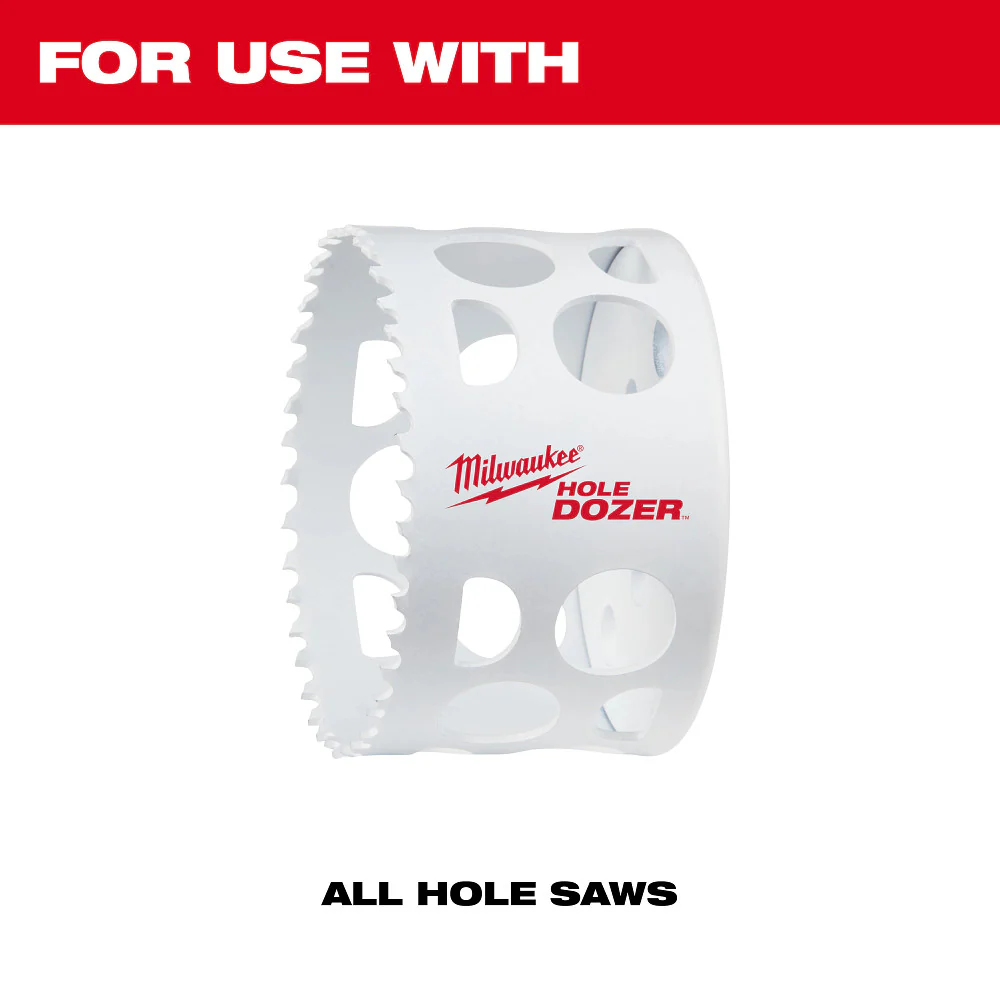 Milwaukee 49-56-7576 Hole Enlargement Thread Adapter for QUIK-LOK Arbor Use