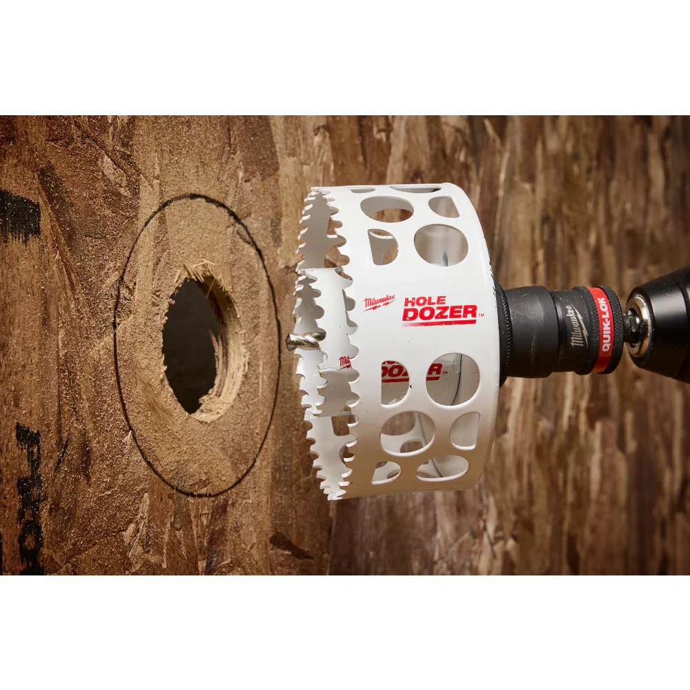 Milwaukee 49-56-7576 Hole Enlargement Thread Adapter for QUIK-LOK Arbor Use