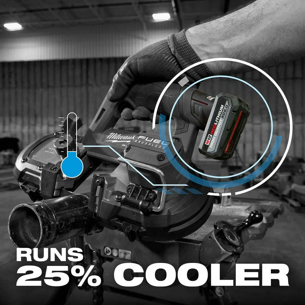 Milwaukee 48-11-2450 M12 12V REDLITHIUM HIGH OUTPUT XC5.0 Battery