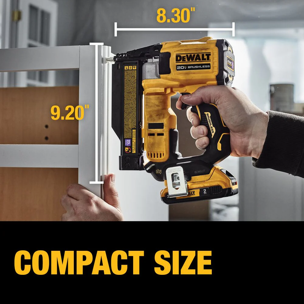 DeWALT DCN623D1 20V ATOMIC COMPACT SERIES MAX 23 Guage Pin Nailer Kit
