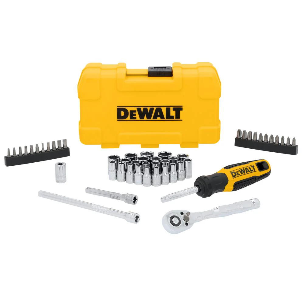 Dewalt DWMT45422 1/4 Drive Mechanics Tool Set - 50 Pieces