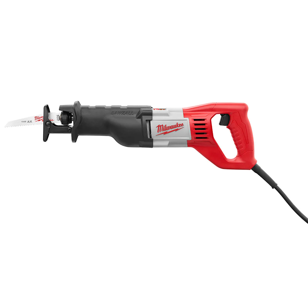 Milwaukee 6519-831 12 Amp 1-1/8 Sawzall Corded Recip Saw Kit - Recon