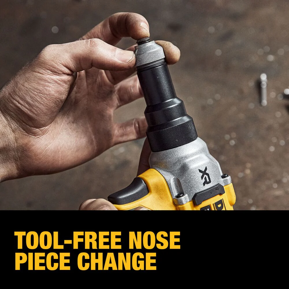 DeWALT DCF414B 20V MAX XR 1/4 Brushless Cordless Rivet Tool - Bare Tool