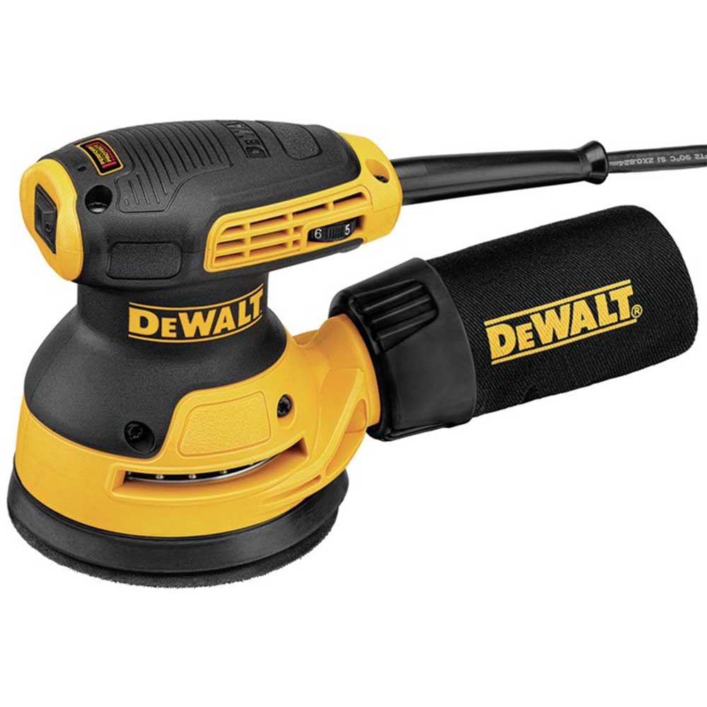 DeWALT DWE6423 3 Amp  5 Corded Compact Variable Speed Random Orbit Sander