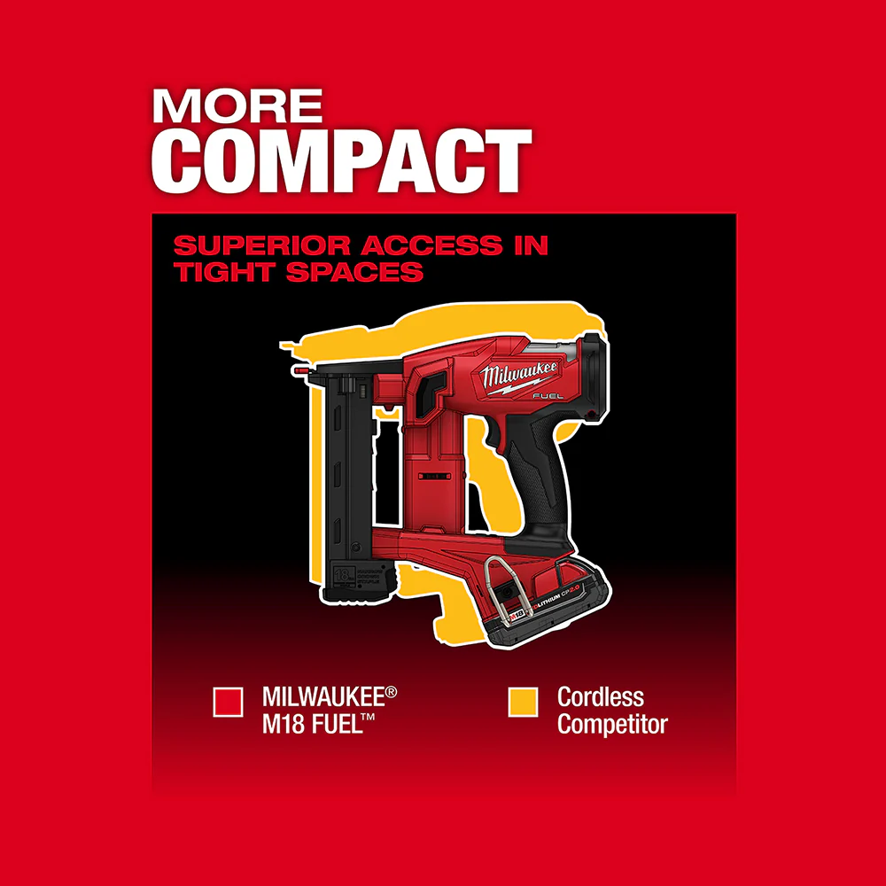 Milwaukee 2749-20 M18 FUEL 18V 18-Gauge 1/4 Narrow Crown Stapler - Bare Tool