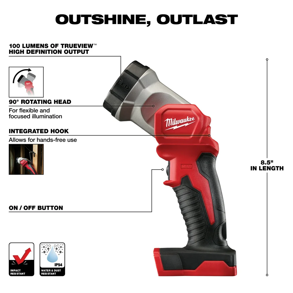 Milwaukee 2696-26POK M18 18V 6-Tool Combo Kit w/Grinder. Multi-Tool. and PACKOUT