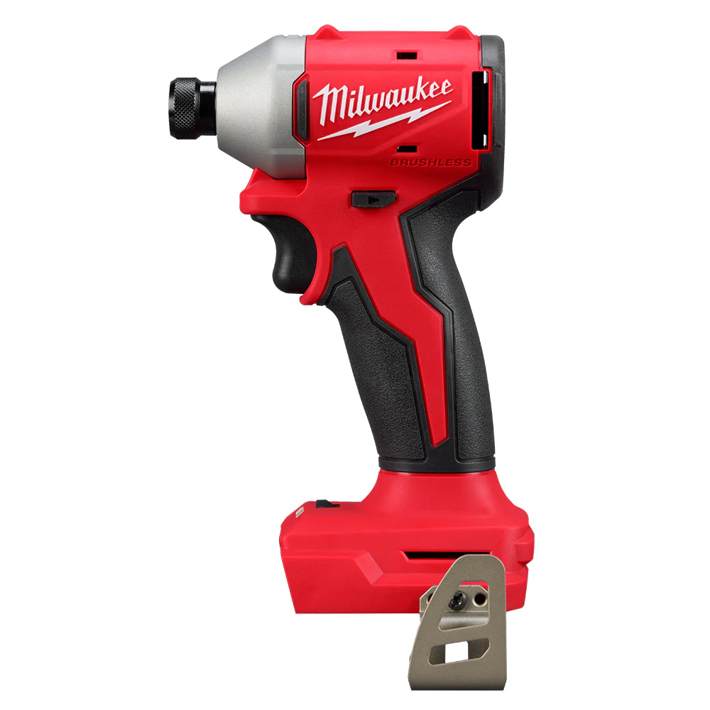 Milwaukee 3651-20 M18 18V 1/4 Compact Hex 3-Speed Impact Driver - Bare Tool