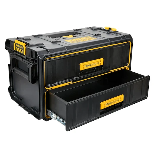 DeWALT DWST08320 TOUGHSYSTEM 2.0�Two Drawer Unit w/ Auto Connect Side Latches