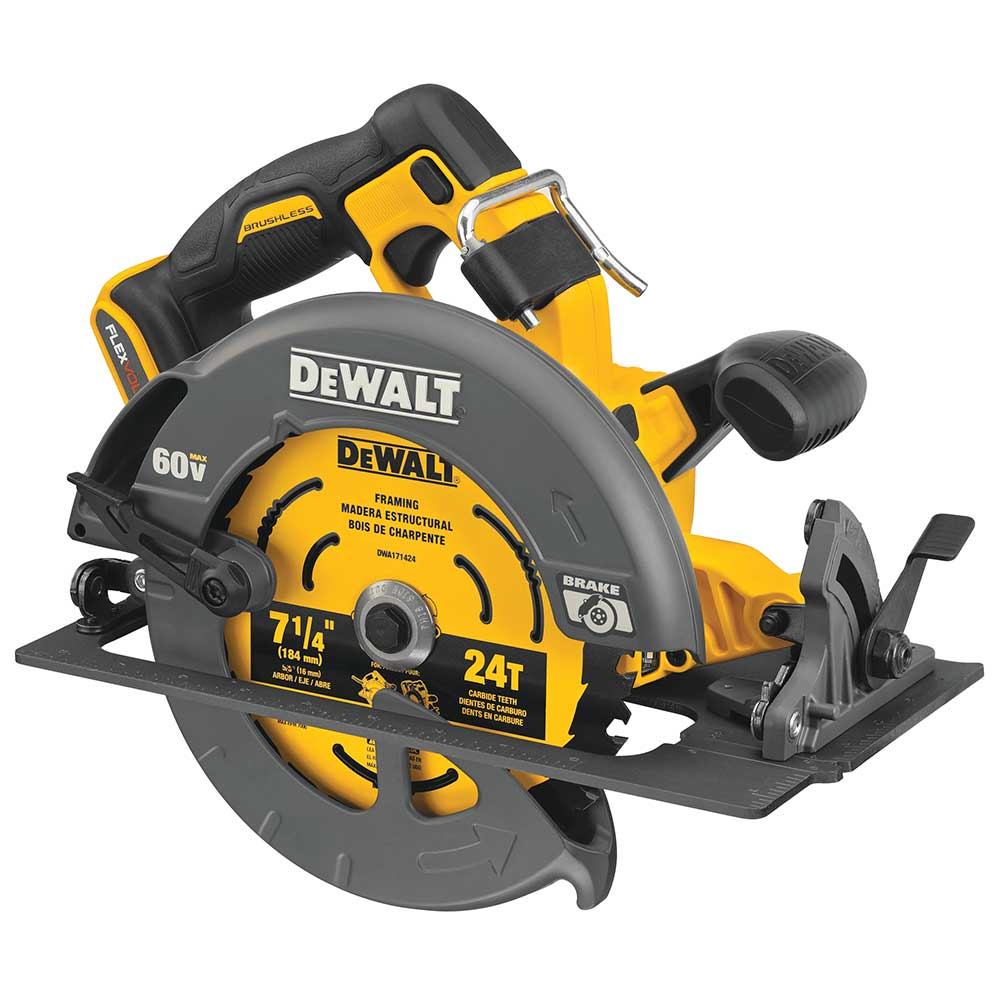 DeWALT DCS578X2 60V 7-1/4 MAX FLEXVOLT Cordless Circular Saw w/ Brake Kit