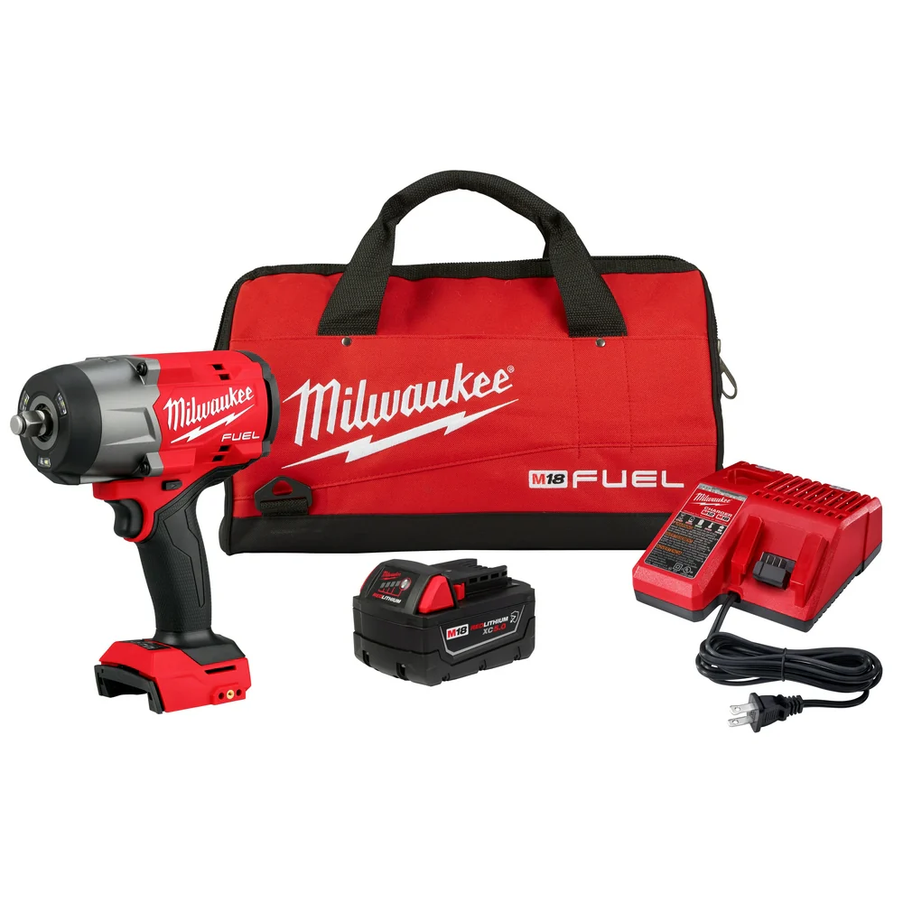 Milwaukee 2967-21B M18 FUEL 18V 1/2 High Torque Impact Wrench Kit