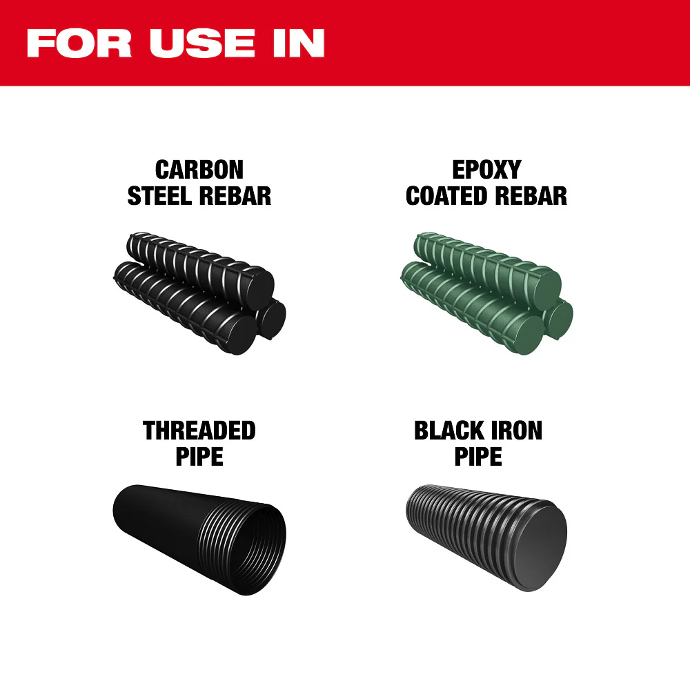 Milwaukee 48-40-4068 #10 1-1/4 Rebar Cutting Blade - 10 PK