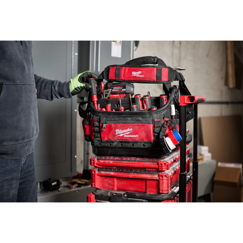 Milwaukee 48-22-8317 PACKOUT 15 Tear Resistant Ballistic Structured Tote