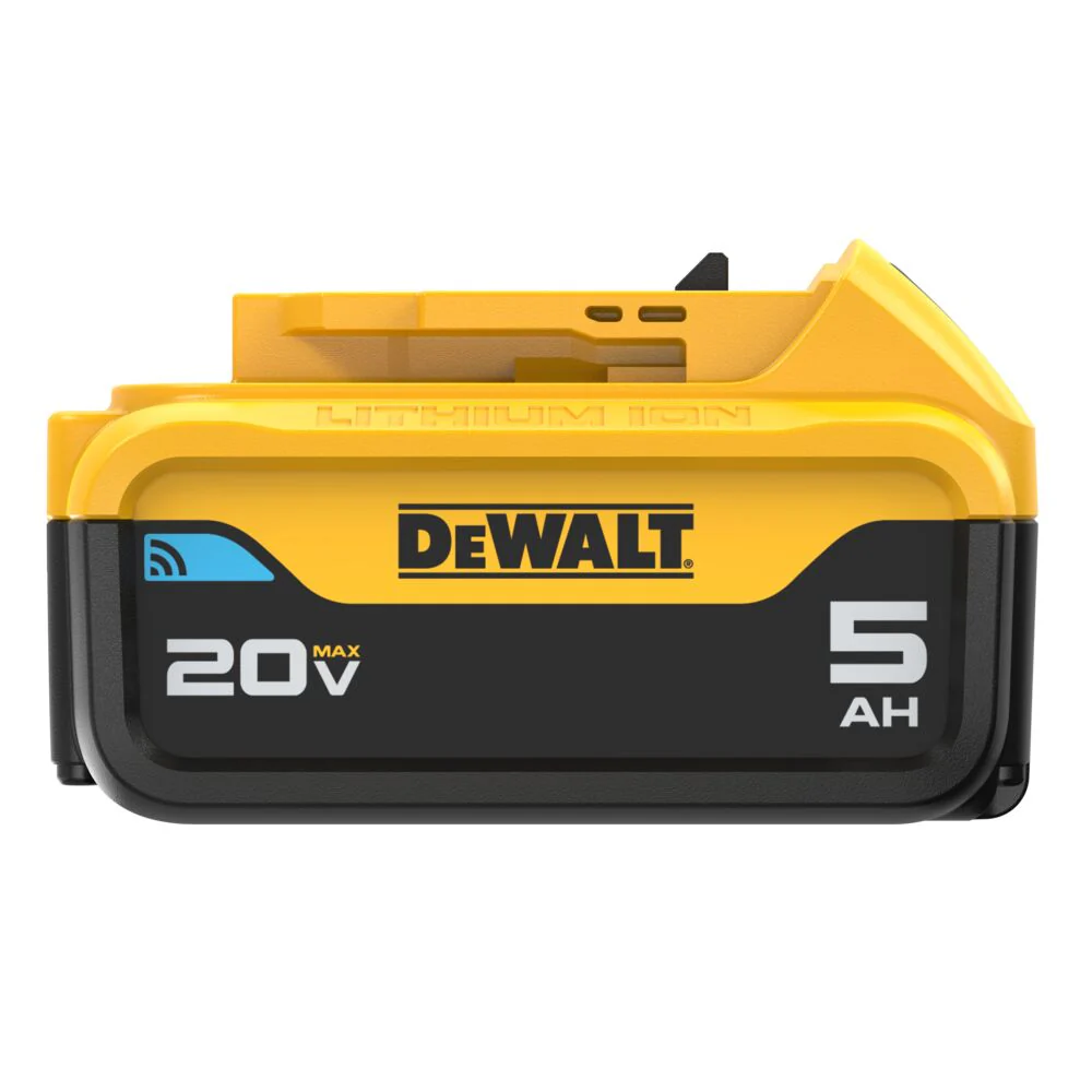 DeWALT DCB205BT-2 20V 5.0Ah Lithium-Ion Bluetooth Battery Pack - 2pk