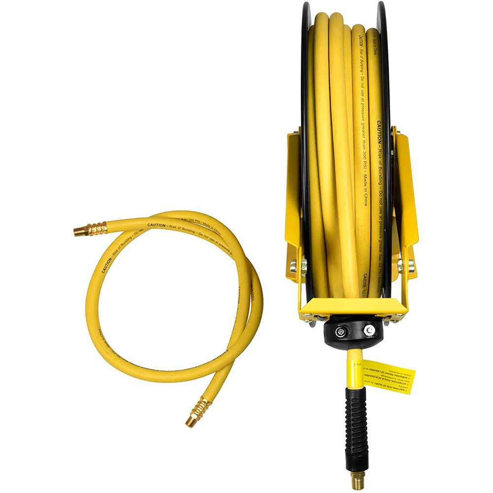 DeWALT DXCM024-0343 3/8 x 50' Double Arm Auto Retracting Air Hose Reel