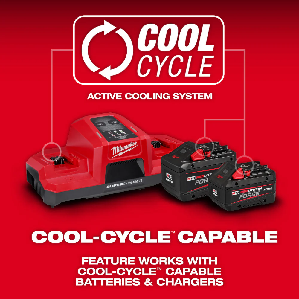 Milwaukee 48-11-1813 M18 18V HD12.0 REDLITHIUM FORGE Battery Pack