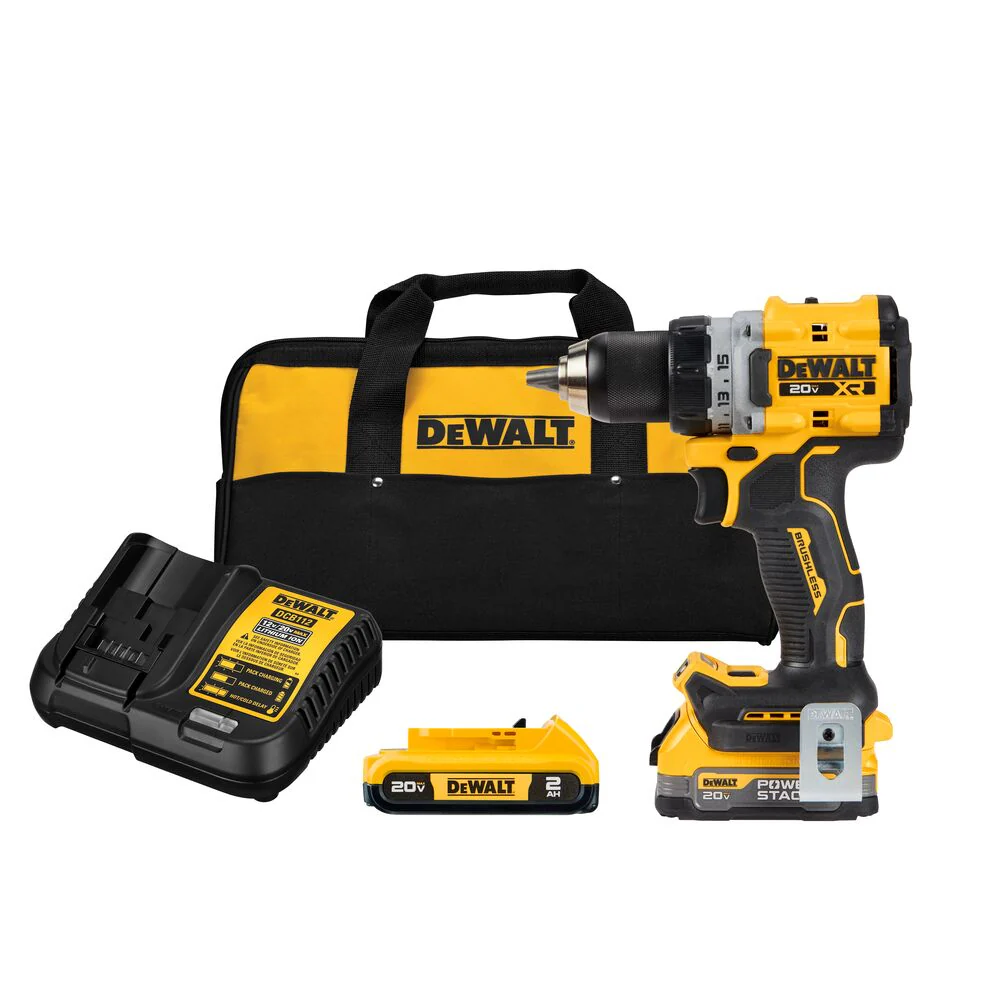 DeWALT DCD800D1E1 20V MAX XR 1/2 Brushless Cordless Drill/Driver Kit