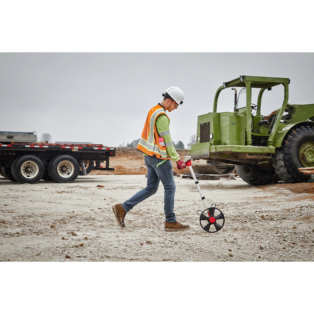 Milwaukee 48-22-5112 12 Digital Measuring Wheel w/ IP54 Backlit Screen