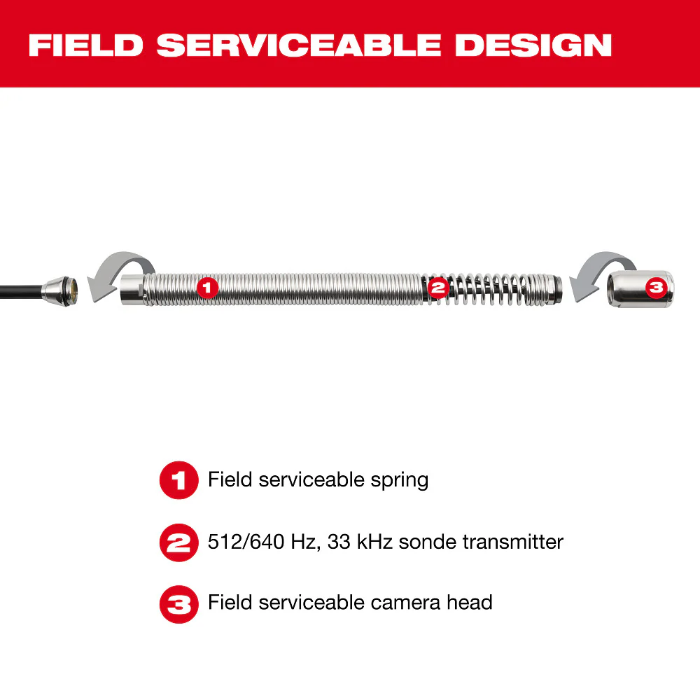 Milwaukee 48-53-3321 Replacement Spring for M12 85' Inspection Camera