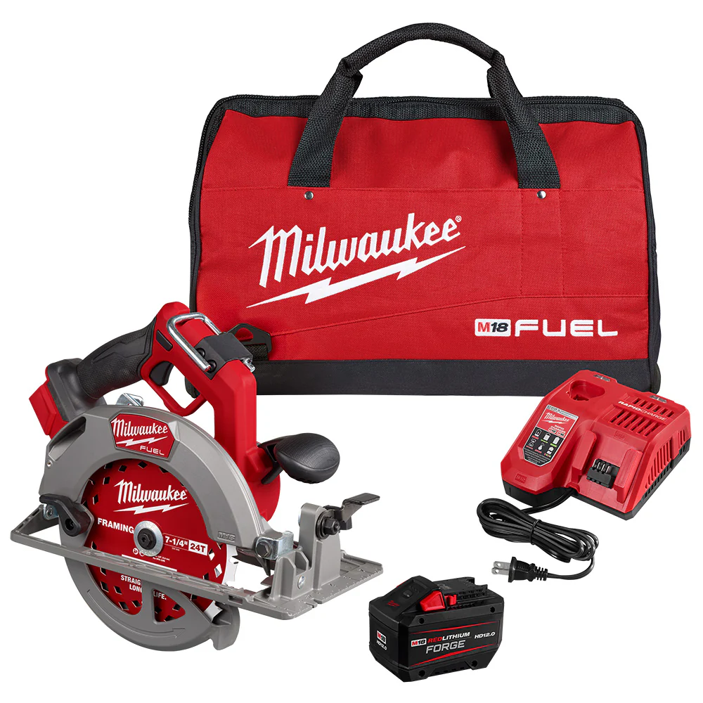 Milwaukee 2834-21HD M18 FUEL 18V 7-1/4 Cordless Lithium-Ion Circular Saw Kit