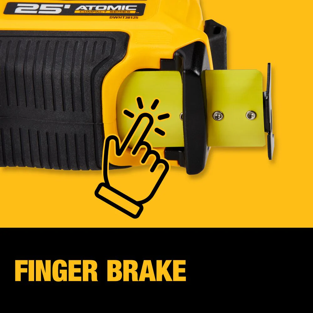 DeWALT DWHT38125S 25' x 1.125 ATOMIC COMPACT SERIES Tape Measure